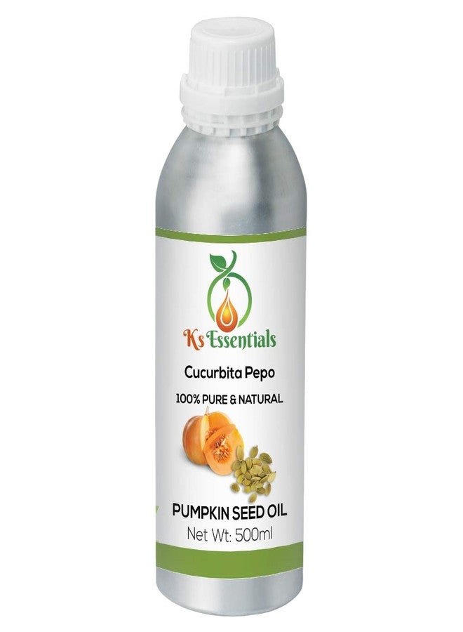 Ks Essentials Pumpkin Seed Carrier Oil 100% Pure Natural & Therapeutic Grade For Aromatherapy, Skin & Hair Growth (500 ml) - Image 2