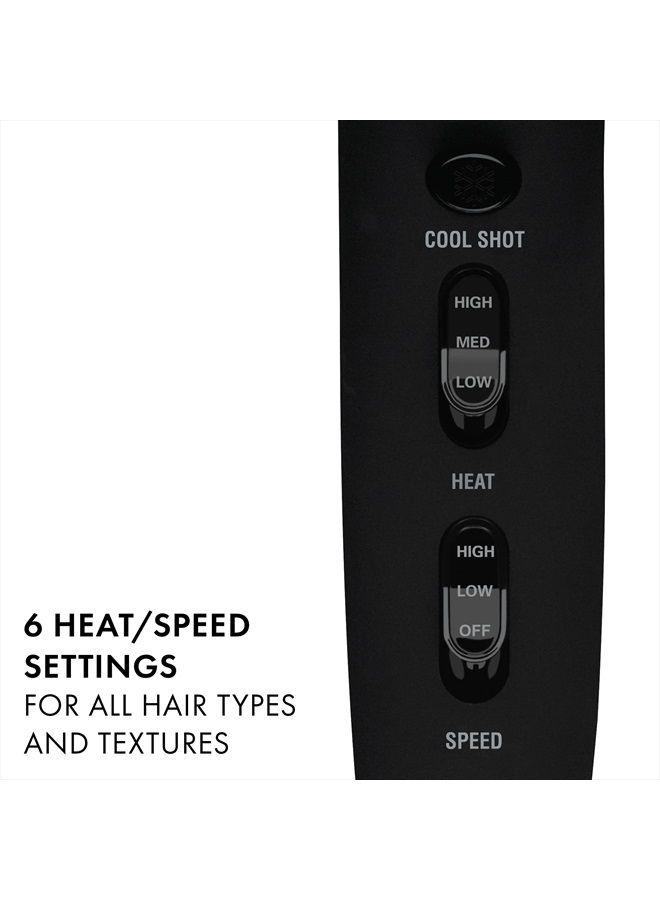 Hot Tools Professional Rainbow Turbo Ceramic Hair Dryer | 1875W Powerful and Quiet Blowouts - Image 3