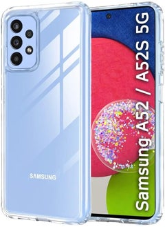 Case for Samsung Galaxy A52 A52S Transparent Soft TPU Silicone Bumper Case Cover