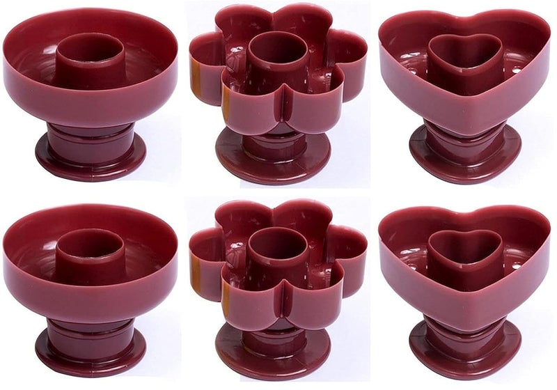 Bake House NonStick Doughnut Cutter Donut Mold Simple Operation for Chocolate for Sugar Paste Round Heart Flower Pach Off 6 - Image 1