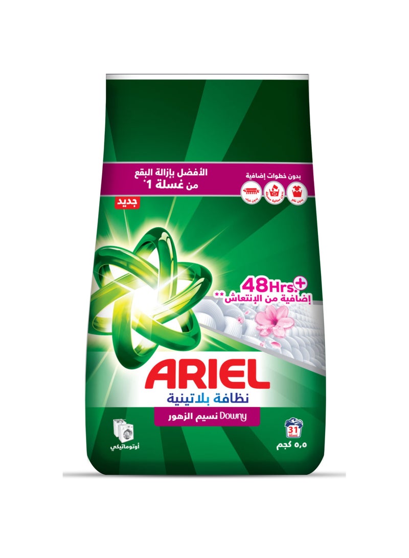 Ariel Platinum Clean Floral Breeze Laundry Detergent Powder 5.5kg - Image 1