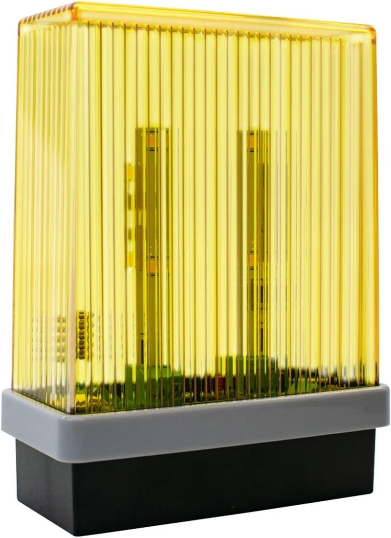 Security Protection Flashing Light Flashing for Gate Light Alarm 12V-265V AC/DC(Yellow) - Image 2