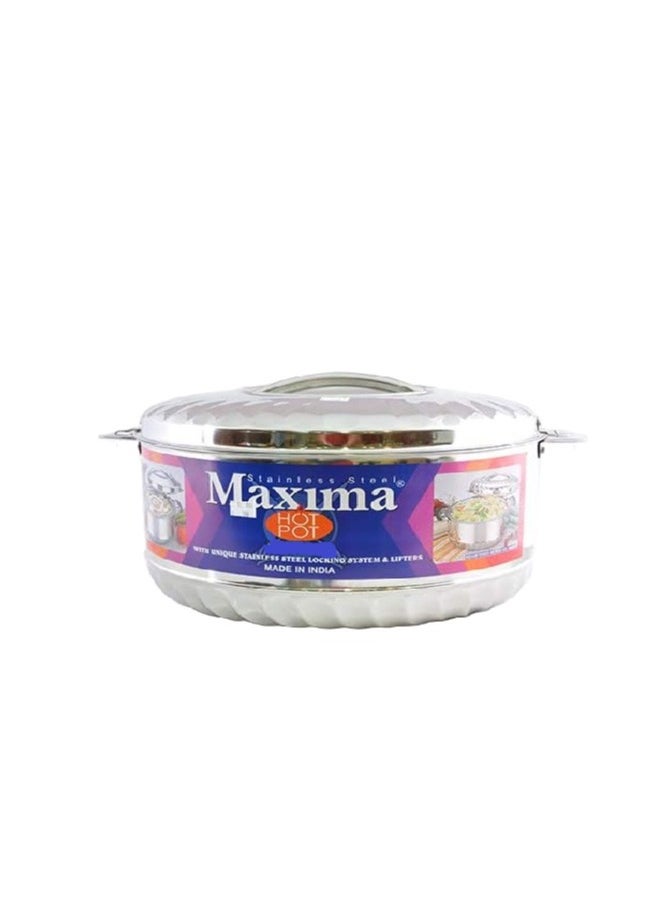 Maxima - Stainless Steel Hotpot Food Saver Silver 8.5Liters - Image 1