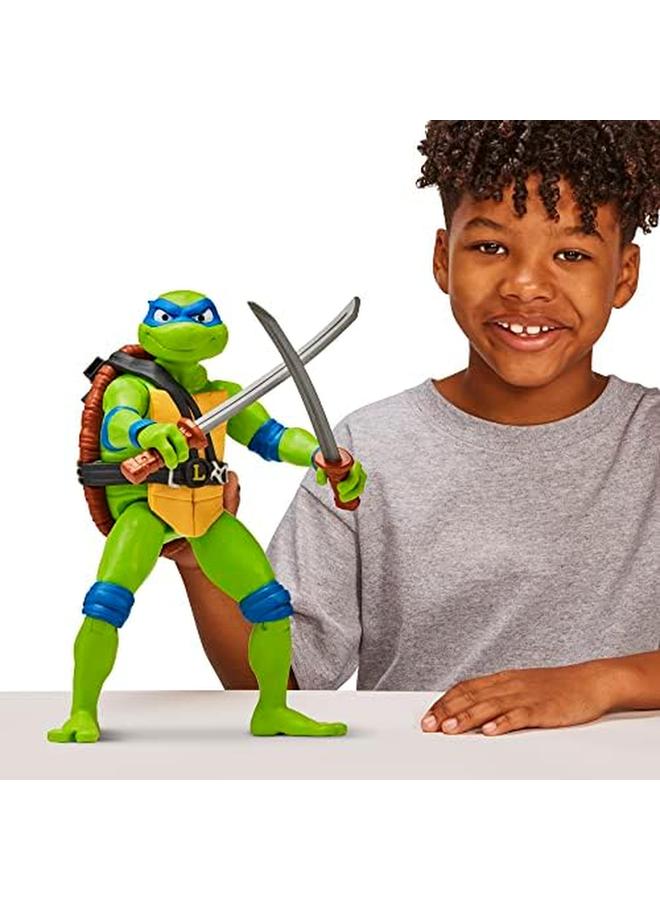 تيناجر ميوتنت نينجا ترتلز ألعاب زملاء اللعب العملاقة من شركة موتانت مايهم مقاس 30.48 سم من ليوناردو - Image 4