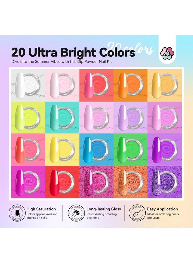 سافي لاند مجموعة بودرة غمس الأظافر: بودرة غمس الكيراتين الوردية الباستيل المطورة لعام 2024، 4 قطع، مجموعة بودرة غمس سائلة، قاعدة علوية، فرشاة منشطة، حافظة لغمس الأظافر الفرنسية، مانيكير، صالون منزلي، 20 لونًا - Image 2