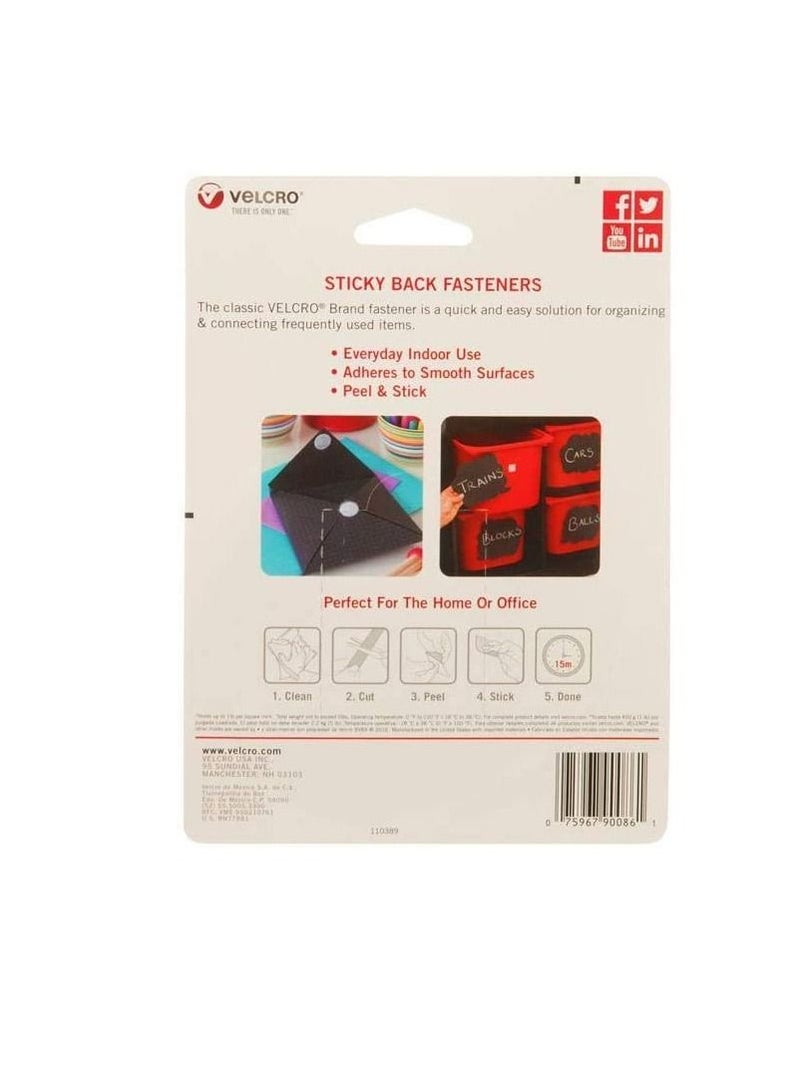 Velcro General Purpose Stick on Tape Black 1.5m X 3/4in - Hold Up to 2.2kg - Image 3