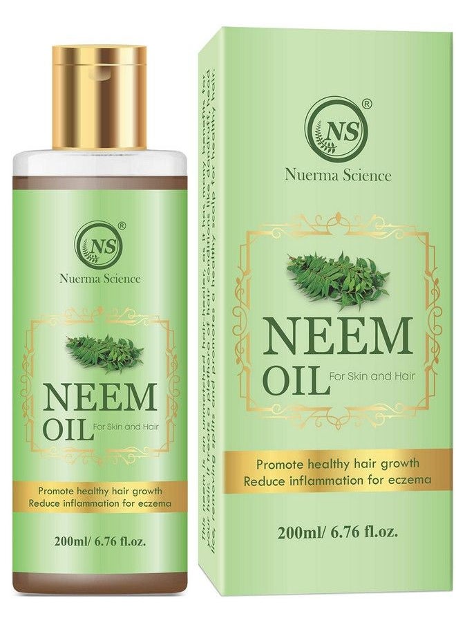 Nuerma Science Neem Oil And Castor Oil For Skin And Hair (Pack Of2 200Ml Each)  - Image 3