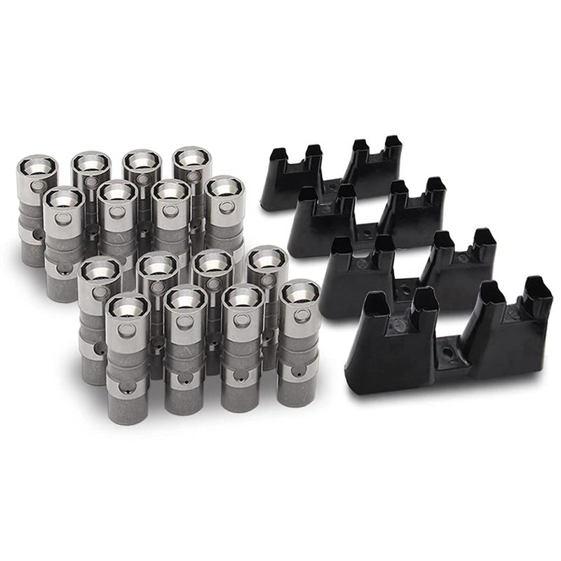 WENJTP LS7 LS2 16 Performance Hydraulic Roller Lifters  4 Guides 12499225 HL124 12595365 Compatible with Chevy GM 70L 62L 60L 57L 53L 48L V8