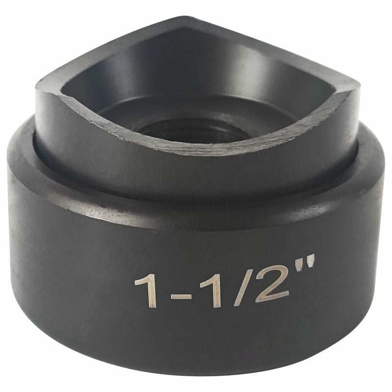 AMZCNC 112 Conduit Punch and Die for Hydraulic Knock Out Driver 3416UN Thread Conduit Hole Size 112Actual Hole Size 195