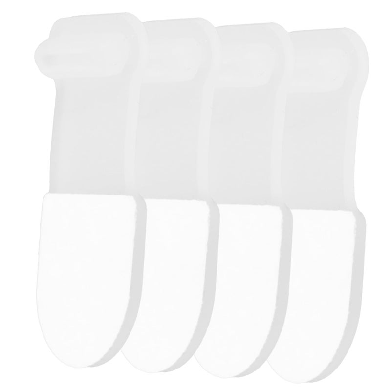 USB Charging Port Dust Plugs 4 Pack Self Adhesive Protector for Phone Tablet - Image 2
