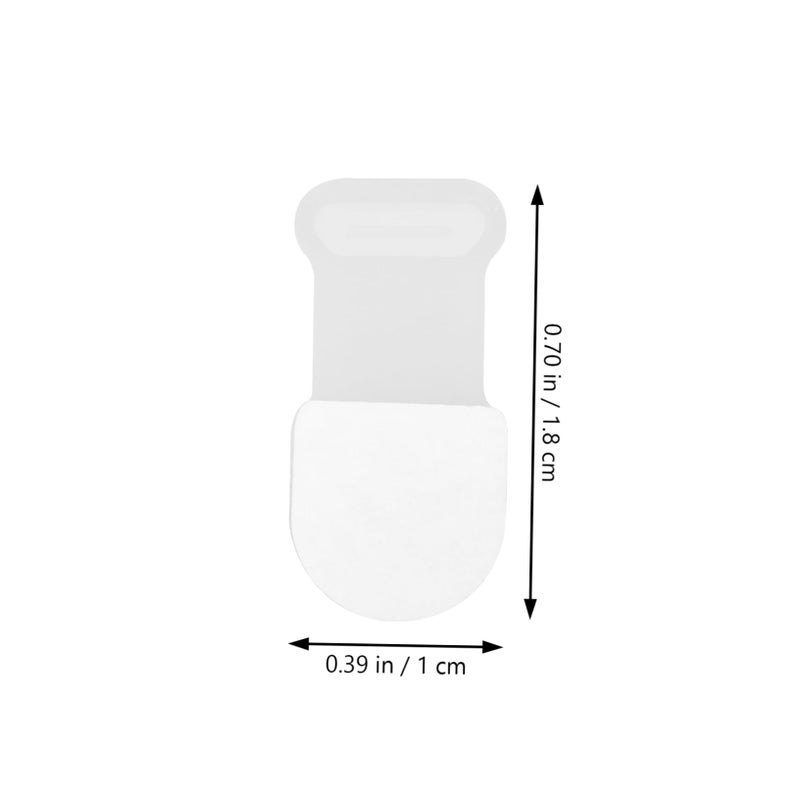 USB Charging Port Dust Plugs 4 Pack Self Adhesive Protector for Phone Tablet - Image 3