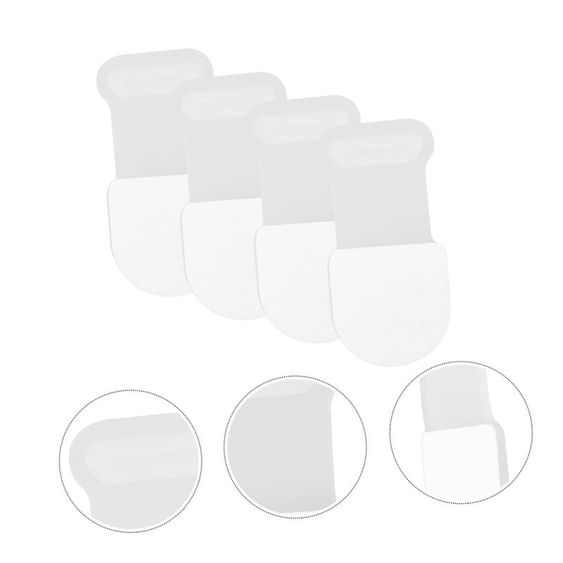 USB Charging Port Dust Plugs 4 Pack Self Adhesive Protector for Phone Tablet - Image 4