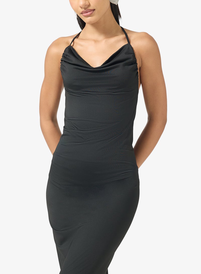 Ginger Satin Slip Dress - Image 3