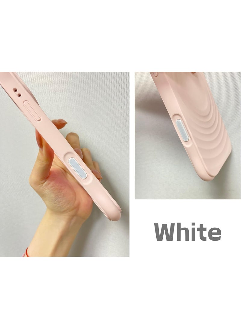 واقي أزرار التحكم في الكاميرا لهاتف iPhone 16 | 16 Pro Max | 16 Pro | 16 Plus، غطاء سيليكون واقي لأزرار التحكم في الكاميرا، يدعم التحكم في التكبير/التصغير، يمنع التلف (أبيض) - Image 2