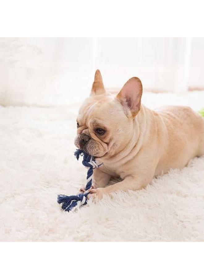 إي سي في في 7 قطعة طقم هدايا جرو اللعب للتسنين الكلاب الصغيرة صار الكلب اللعب التفاعلية جرو مضغ اللعب ألعاب من الحبال للكلاب غير سامة وآمنة - Image 3