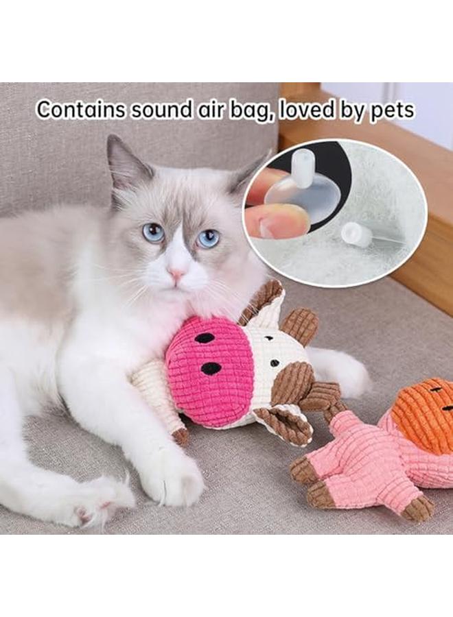 إي سي في في 7 قطعة طقم هدايا جرو اللعب للتسنين الكلاب الصغيرة صار الكلب اللعب التفاعلية جرو مضغ اللعب ألعاب من الحبال للكلاب غير سامة وآمنة - Image 4