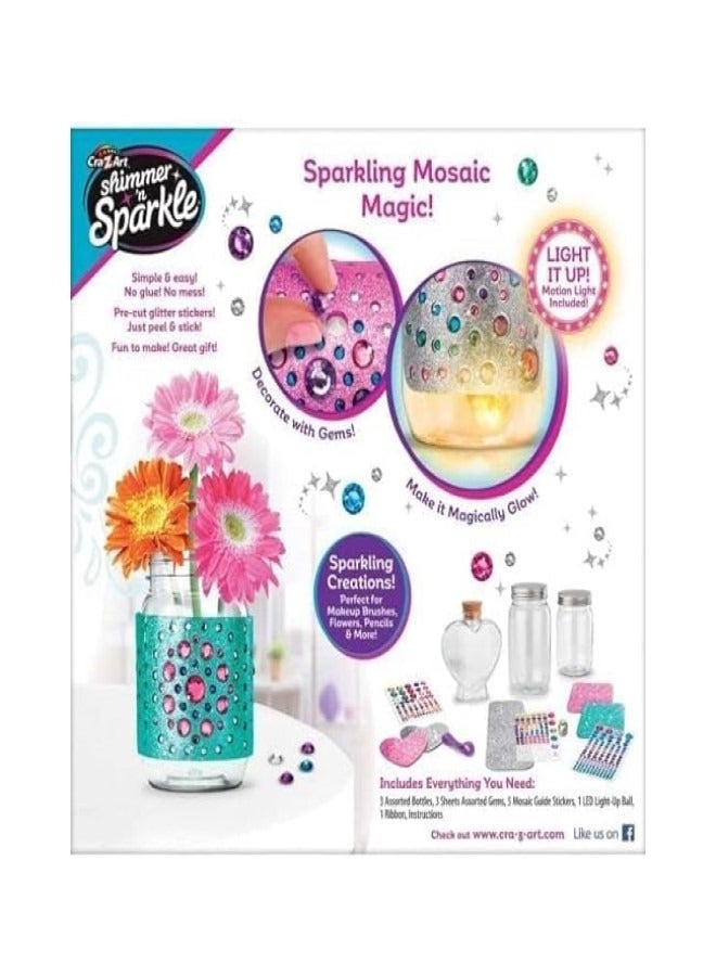 SHIMMER N SPARKLES - Make your Own Stained Glass Collectible