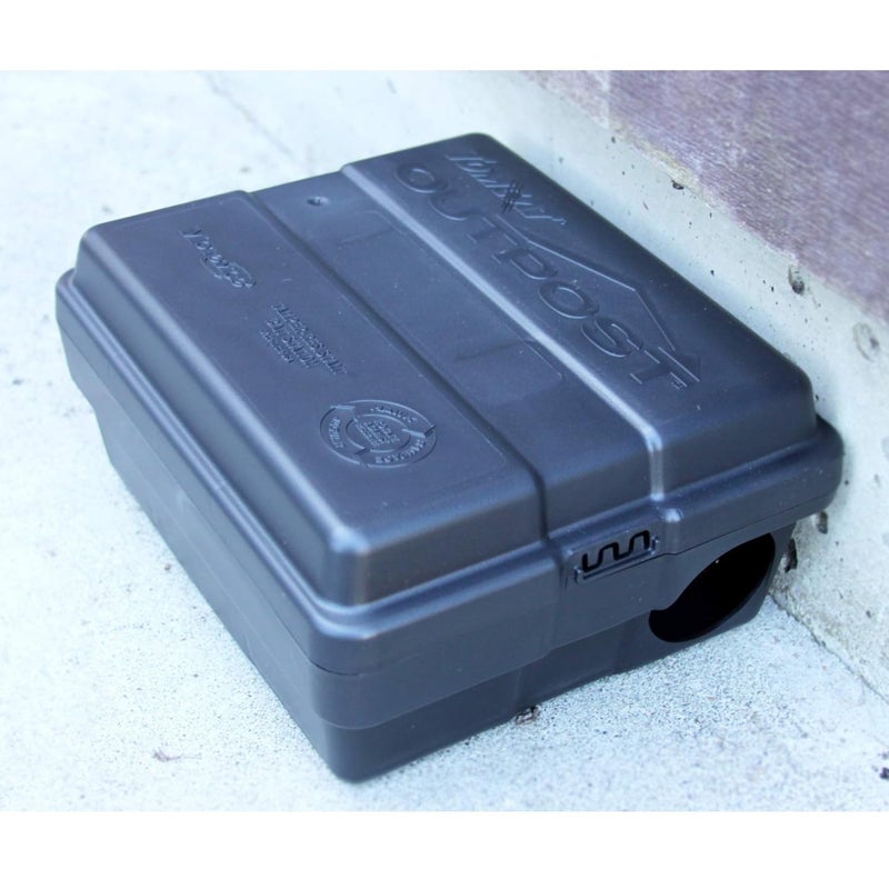 TOMCAT Outpost Rat Bait Station | Single Station Targets Small Mice Up to Large Rats | Position Horizontal or Vertical | Made in USA - Image 4