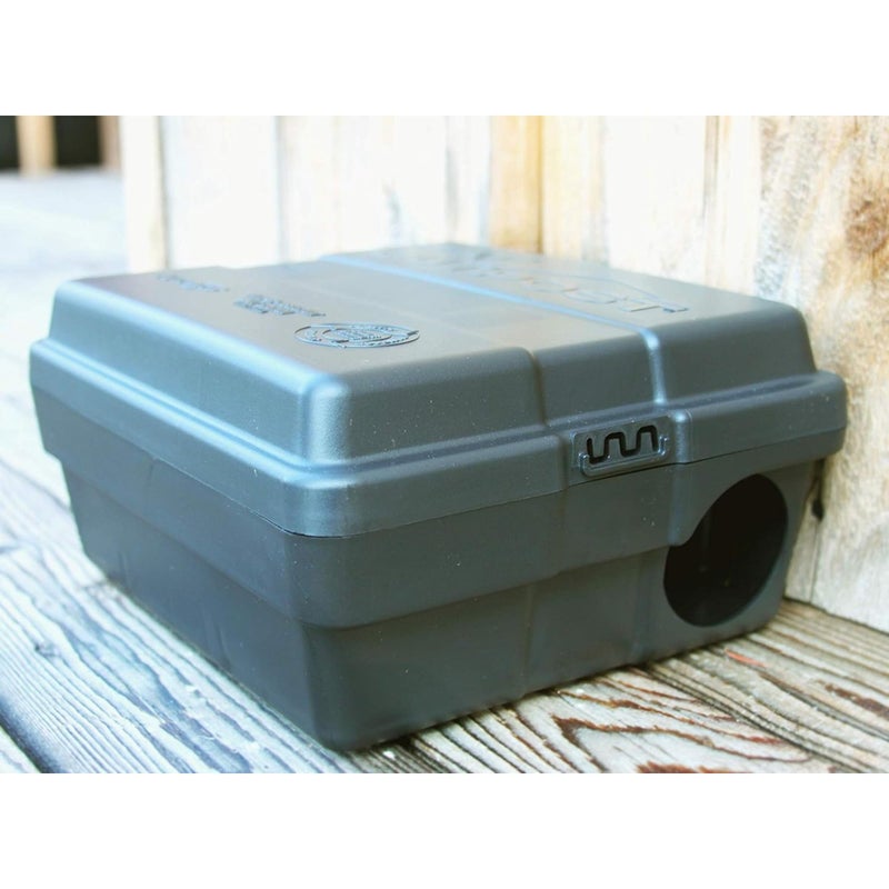 TOMCAT Outpost Rat Bait Station | Single Station Targets Small Mice Up to Large Rats | Position Horizontal or Vertical | Made in USA - Image 5