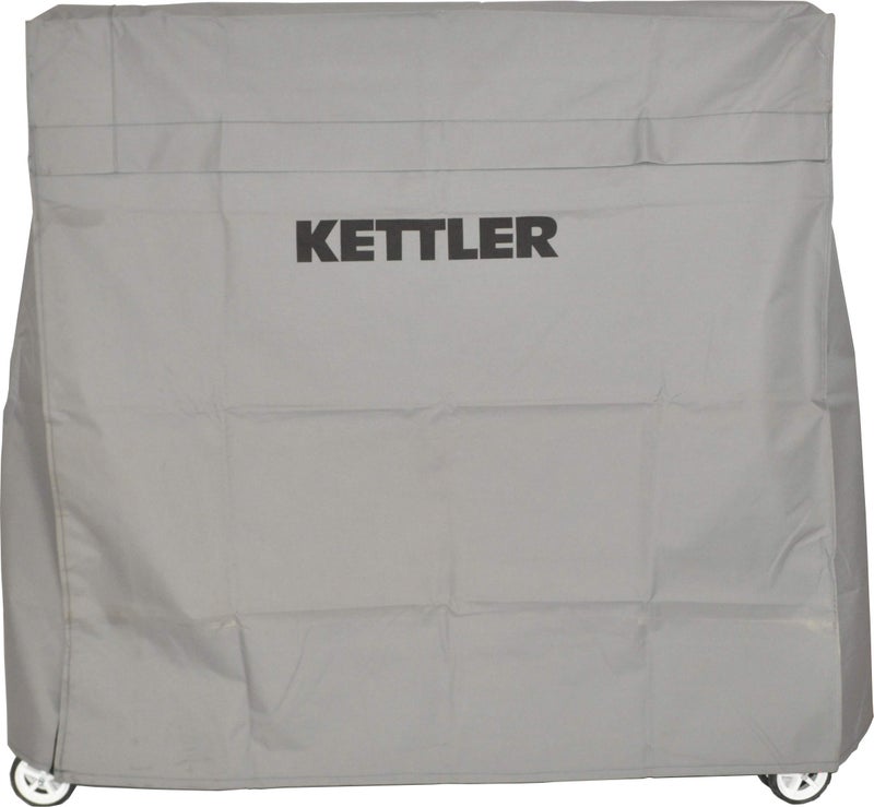KETTLER Heavy-Duty Select Weatherproof Indoor/Outdoor Table Tennis Table Cover, Grey (7033-100) - Image 1