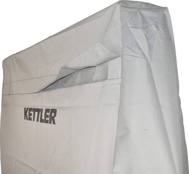 KETTLER Heavy-Duty Select Weatherproof Indoor/Outdoor Table Tennis Table Cover, Grey (7033-100) - Image 3