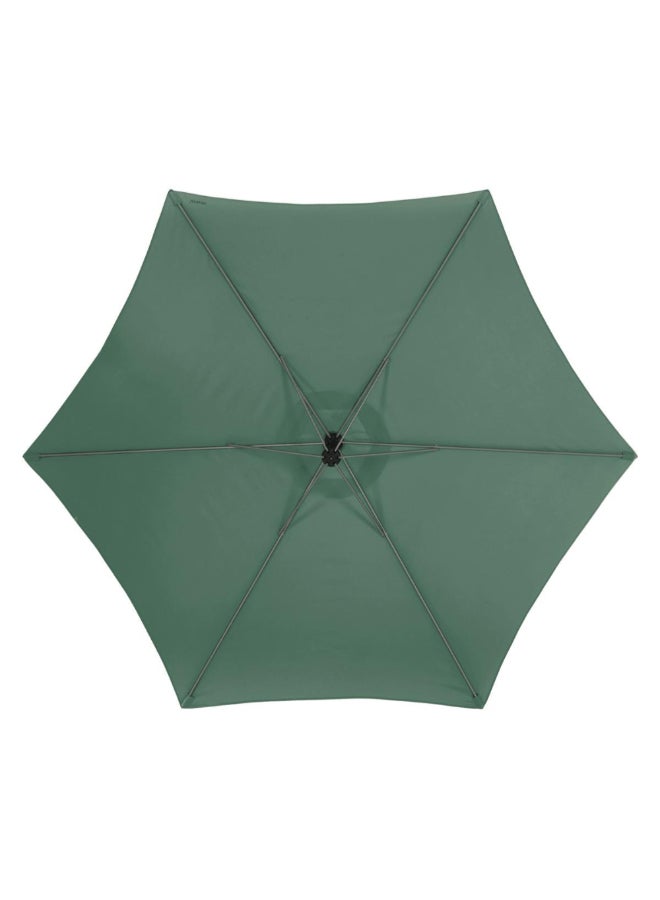 Hesperide Manoa Round Off-Set Side Umbrella Olive Green and Grey 3m 171256F (Base Not Included) - Image 2