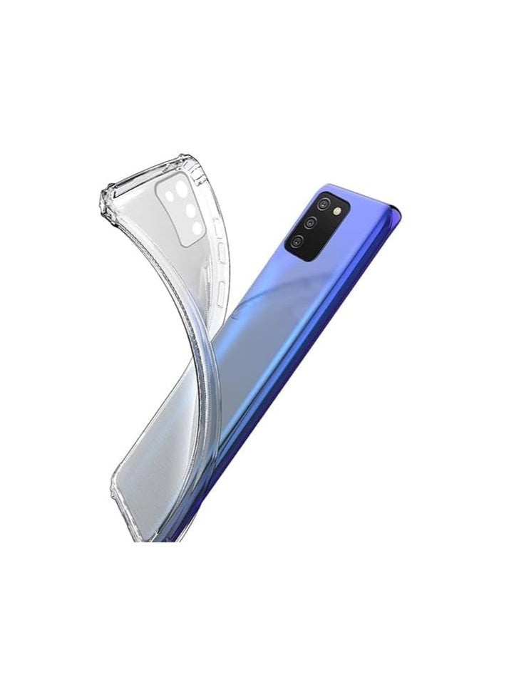 ماركة غير محددة Clear Case Thin Transparent Silicone Gel Cover for Samsung Galaxy A03s  - Image 2