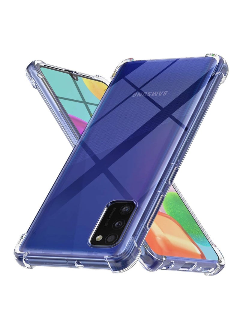 ماركة غير محددة Clear Case Thin Transparent Silicone Gel Cover for Samsung Galaxy A03s  - Image 4