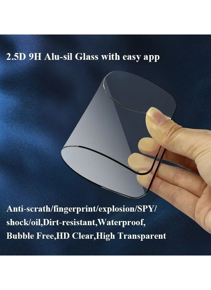 Apexa - Apexa iPhone 14 Plus Clear Tempered Glass Screen Protector - Easy Install, 9H Hardness, Case-Friendly - Image 1