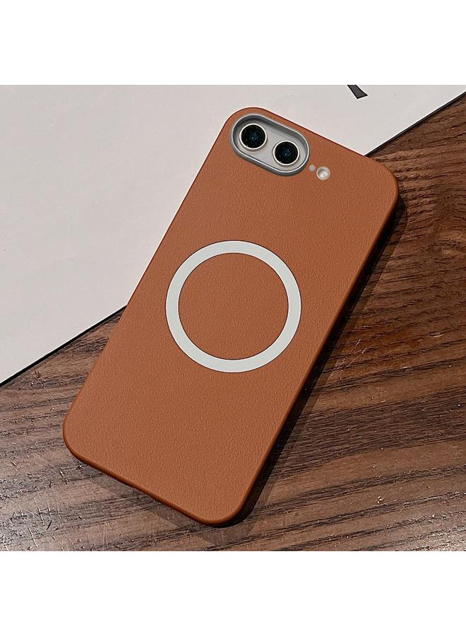 erorex Case For iPhone 7 Plus / 8 Plus Leather Texture Design MagSafe Full Coverage Phone Case - Image 1