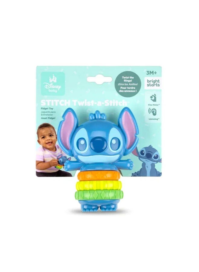 Bright Starts لعبة فidget توست-أ-ستيتش من برايت ستارتس ديزني ليلو وستيتش (9.6 × 11.5 سم) - Image 1