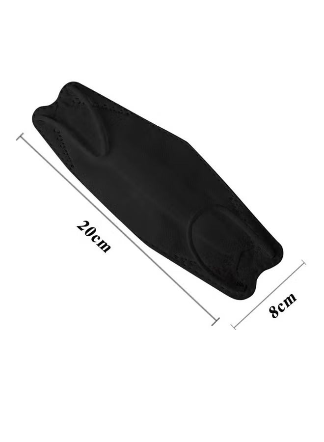 Pack Of 10 Pieces N95 Mask Black For Adults - Image 3