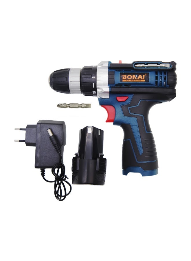 Bonai 12V Lithium Cordless Impact Drill Driver BN-HK103, 60–100Nm High Torque, 1500 RPM Variable Speed, 3000 IPM Hammer Action, Compact Power Tool - Image 1