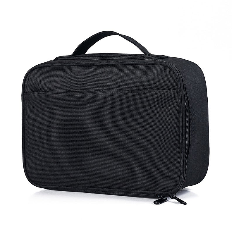 Camouflage Insulated Lunch Bag for Students with Logo Option Black 