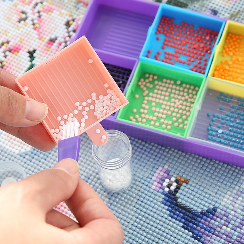 1 Set of Dotting Tray Nail Art Dotting Tool Holder Picture Tools Drawing Plate - Image 4