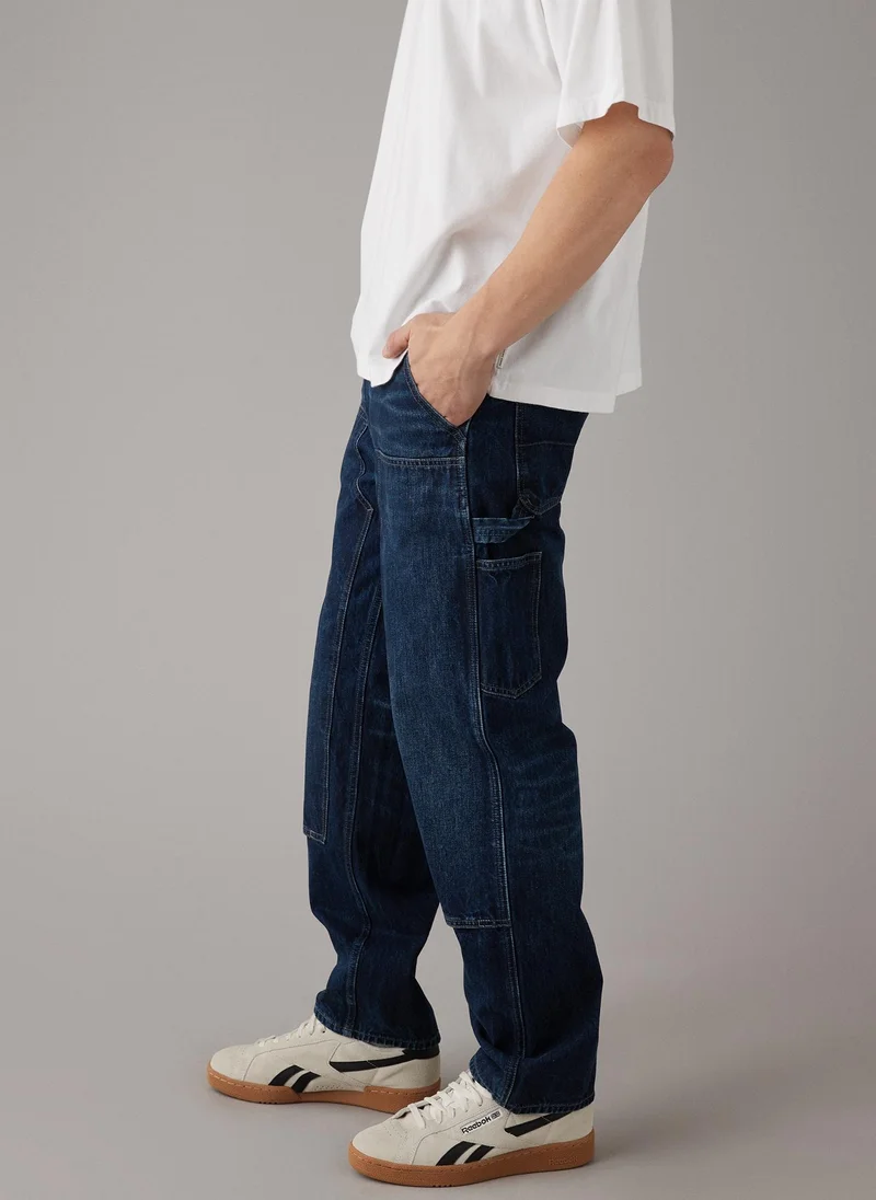 American Eagle Rinse Wash Stright Fit Jeans