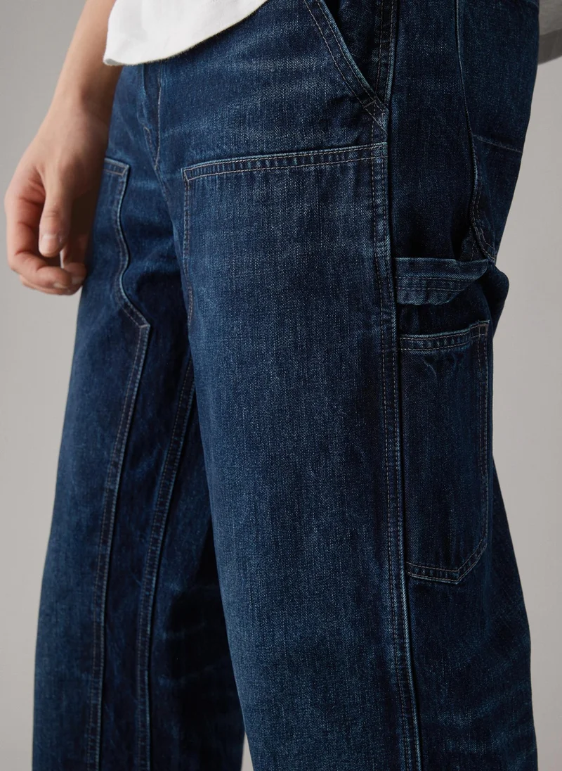 American Eagle Rinse Wash Stright Fit Jeans