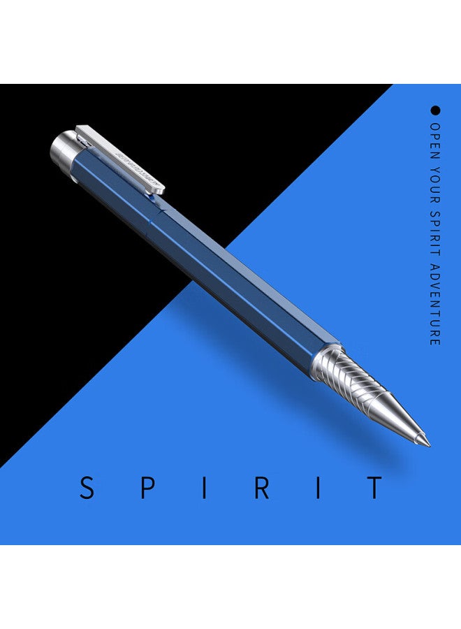 Bernard Shaw Fairy Series Cape Misty Blue Ballpoint Pen + Premium Refill Gift Box Set, Signature Pen - Image 2