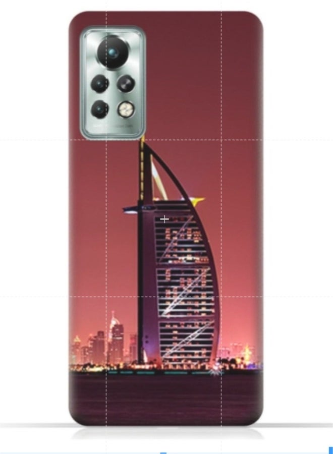 إيه إم سي ديزاين غطاء حماية بطبعة هاتف انفنيكس نوت 11 برو