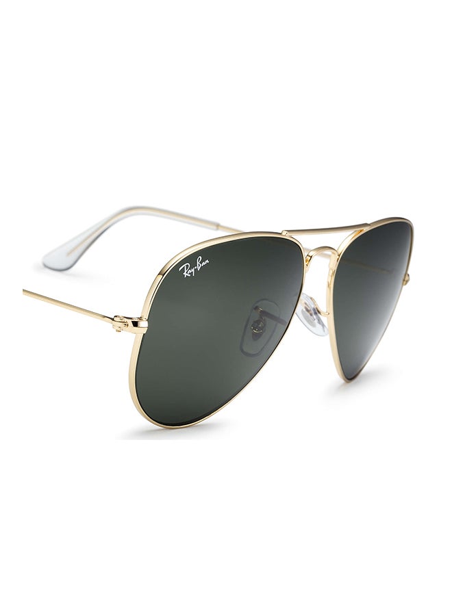 Ray-Ban Unisex UV Protection Aviator Sunglasses - RB3025 L0205 58 - Lens Size: 58 mm - Gold - Image 3
