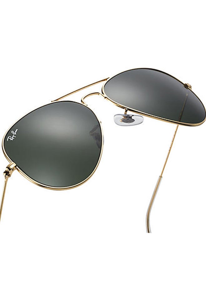 Ray-Ban Unisex UV Protection Aviator Sunglasses - RB3025 L0205 58 - Lens Size: 58 mm - Gold - Image 2
