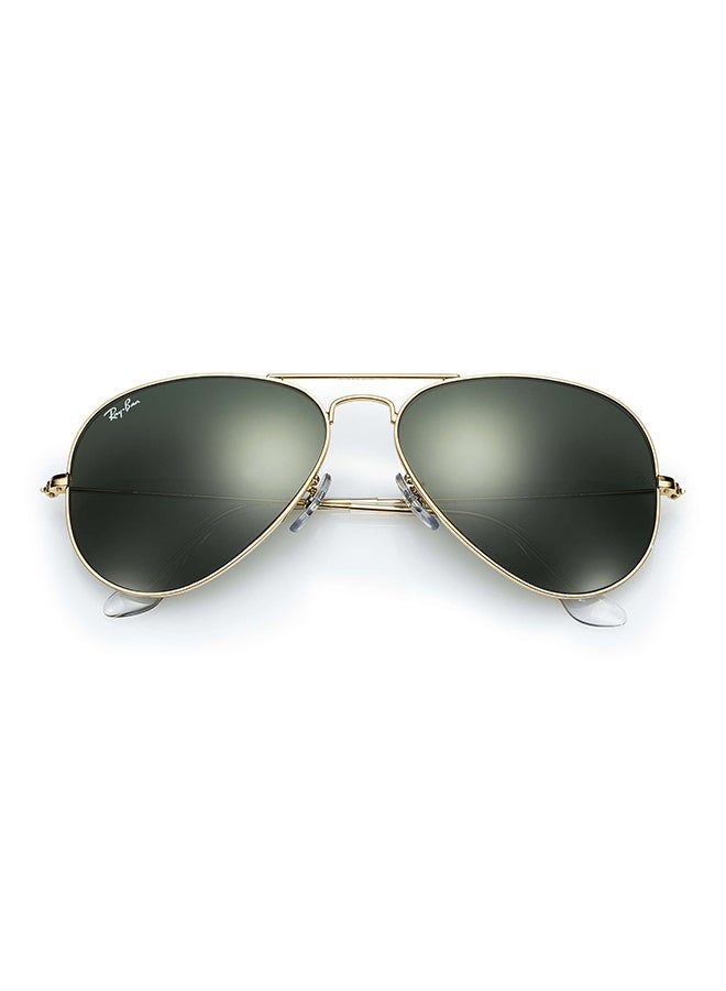 Ray-Ban Unisex UV Protection Aviator Sunglasses - RB3025 L0205 58 - Lens Size: 58 mm - Gold - Image 1