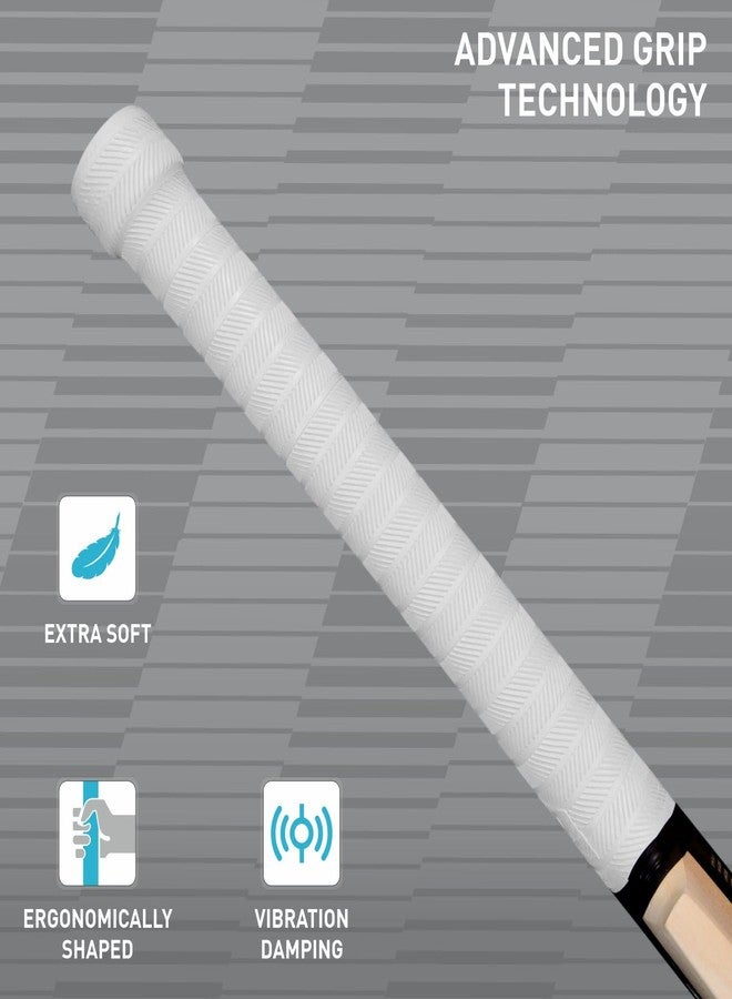 جنرال موتورز مضرب كريكيت GM Diamond Contender من خشب الصفصاف الكشميري للكرة الجلدية | المقاس 5 | خفيف الوزن | غطاء مجاني | - Image 5