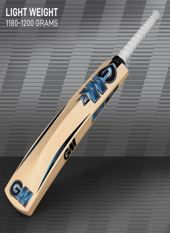 جنرال موتورز مضرب كريكيت GM Diamond Contender من خشب الصفصاف الكشميري للكرة الجلدية | المقاس 5 | خفيف الوزن | غطاء مجاني | - Image 2