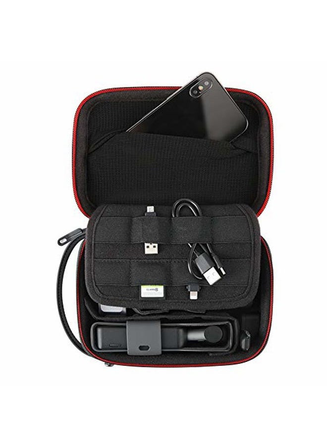 PGYTECH - Camera Carrying Case Mini Compatible with OSMO Action 4/3,DJI OSMO Pocket 3/2, DJI Action 2, Gopro Hero 12/11/10/9, Storage Box Handbag for Insta 360, Feiyu Pocket Accessories - Image 1