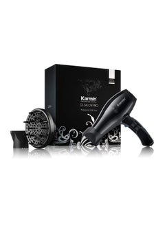 Karmin Karmin G3 Salon Pro Professional Hair Dryer Ionic Negative Ion Ceramic Blow Dryer Fast Drying 2 Speed 3 Heat Settings 2000 Watt with Diffuser and 2 Narrow Nozzle Attachments 