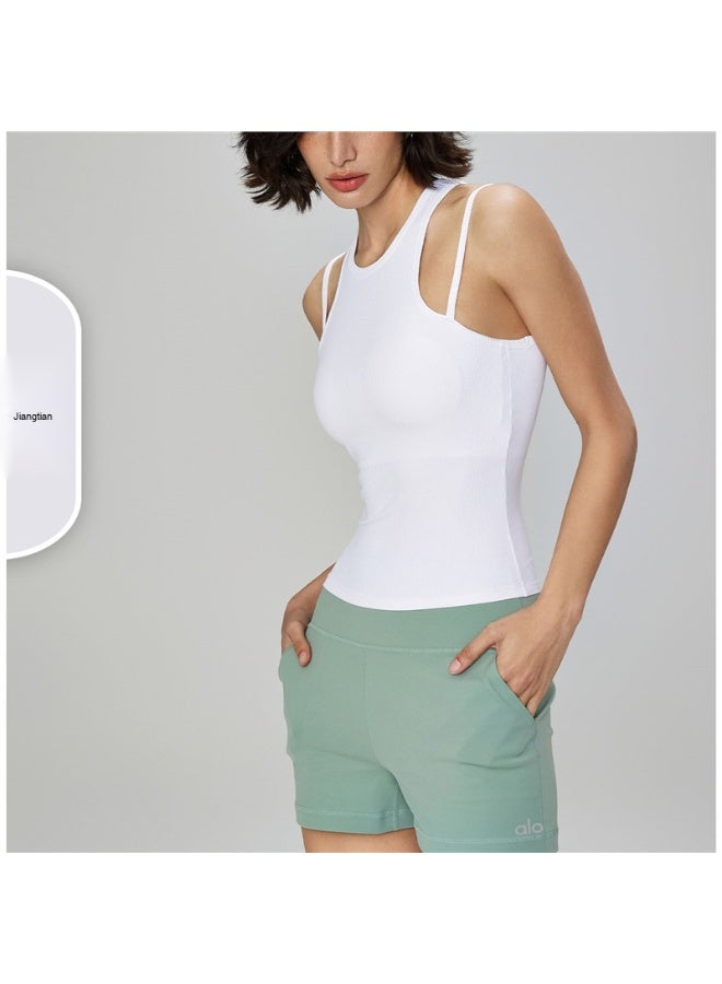 alo Alo Yoga Sports Bra Tank Top - Trendy and Versatile  - Image 1