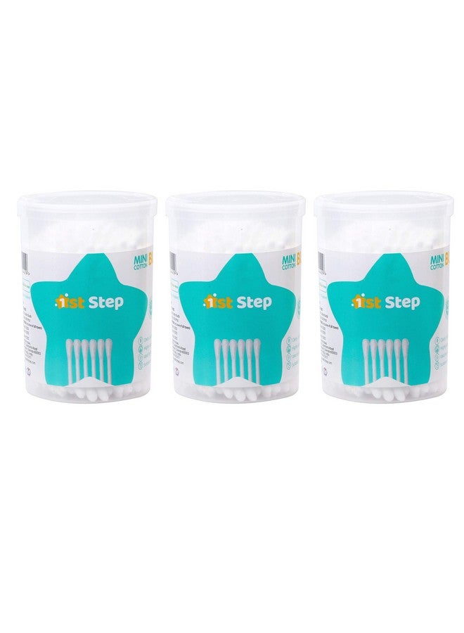 1st Step Baby Paper Cotton Buds (300 Buds) - Image 1