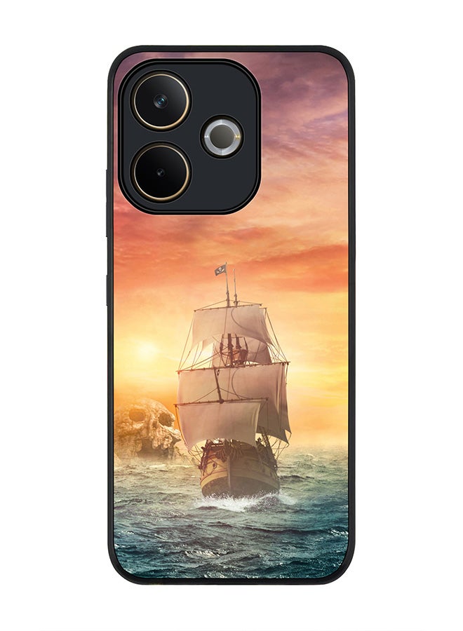 Stylizedd For Oppo A5 Pro 5G / A5 Pro 4G / 5G Case,Slim fit Camera Protection, Shockproof Thin Phone cover  - Skull Island - Image 1