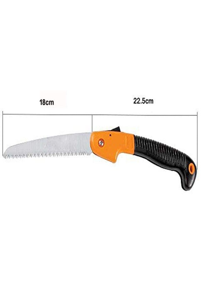ARUDIP Folding Pruner Cutter Steel for Garden | Hand Saw Tool for Cutting Sawing Pruning Tree Branch | Heavy Duty Saw For Cutting Branches &Trimming - Image 5